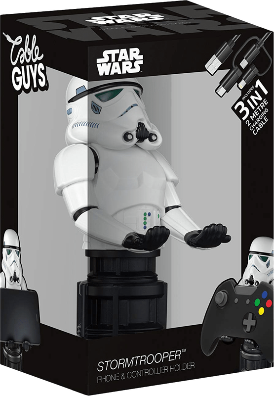 Cable Guys Phone & Controller Holder - Star Wars - Stormtrooper (New) - Exquisite Gaming 1000G