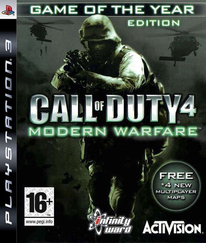Call of Duty 4: Modern Warfare - Game of the Year Edition *See Note* (PS3)(Pwned) - Activision 120G