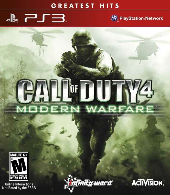 Call of Duty 4: Modern Warfare - Greatest Hits (NTSC/U)(PS3)(Pwned) - Activision 120G