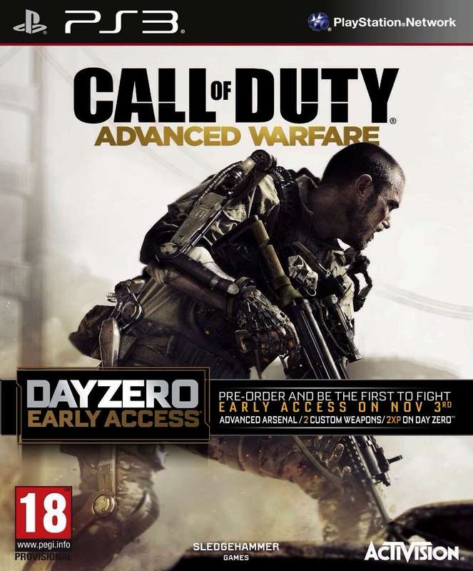 Call of Duty: Advanced Warfare - Day Zero Edition (PS3)(New) - Activision 120G
