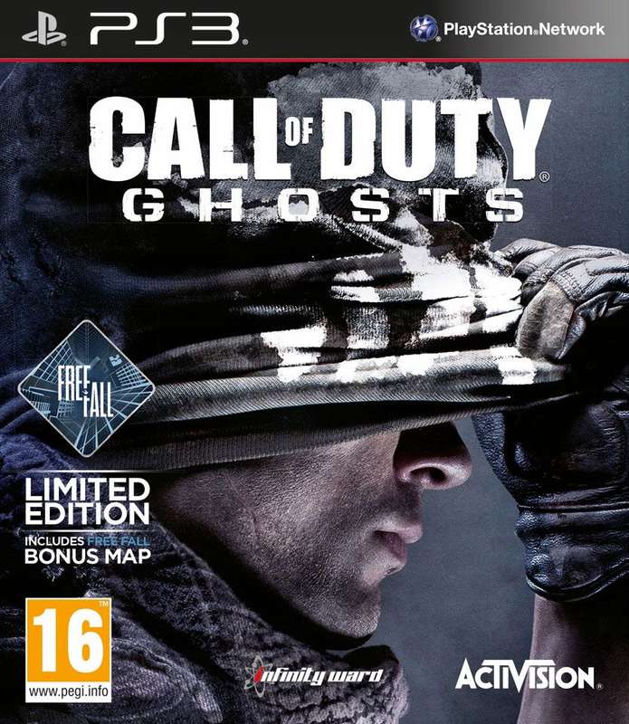Call of Duty: Ghosts - Free Fall Limited Edition (PS3)(New) - Activision 120G