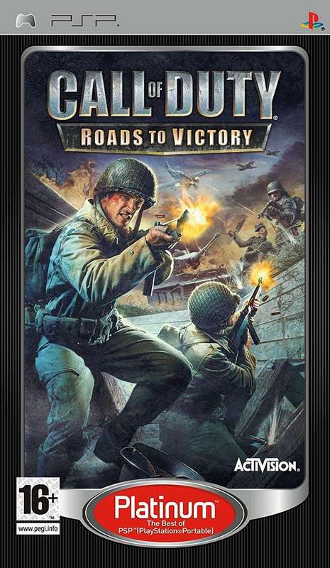 Call of Duty: Roads to Victory - Platinum (PSP)(Pwned) - Activision 80G