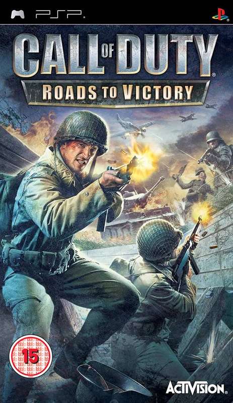 Call of Duty: Roads to Victory (PSP)(Pwned) - Activision 80G