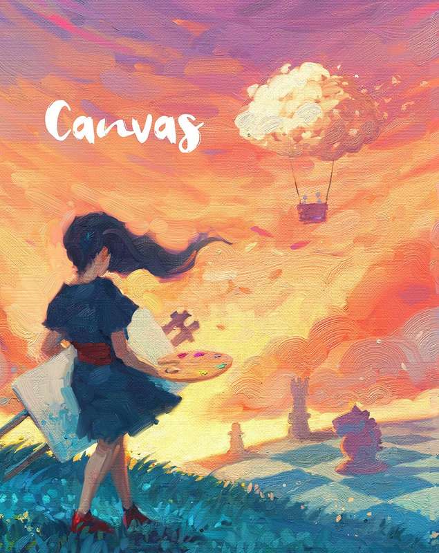 Canvas (New) - Asmodee 800G