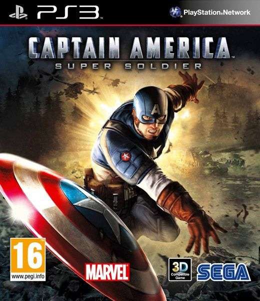 Captain America: Super Soldier (PS3)(Pwned) - SEGA 120G