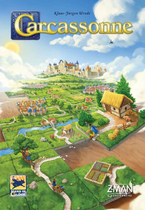Carcassonne - 2nd Edition (New) - Z-Man Games 1500G