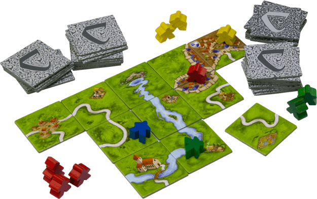 Carcassonne - 2nd Edition (New) - Z-Man Games 1500G