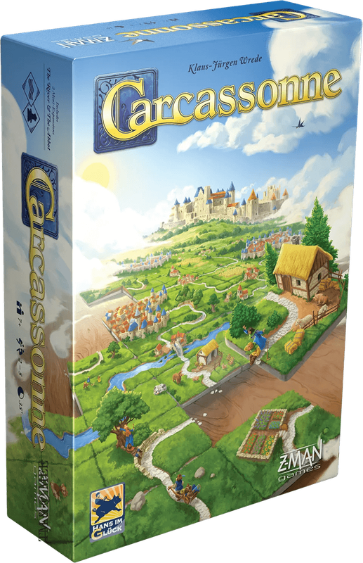 Carcassonne - 2nd Edition (New) - Z-Man Games 1500G