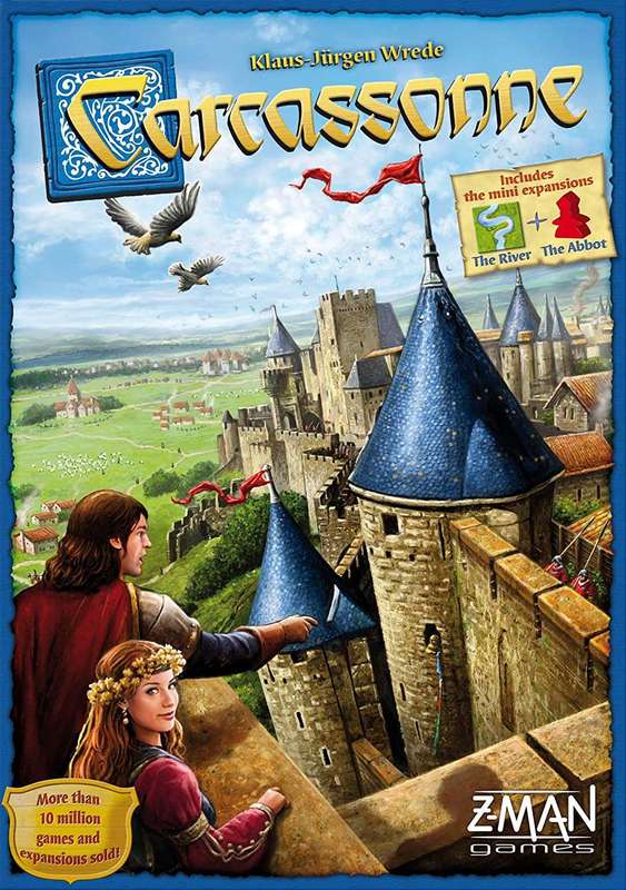 Carcassonne - 2nd Edition (New) - Z-Man Games 1500G