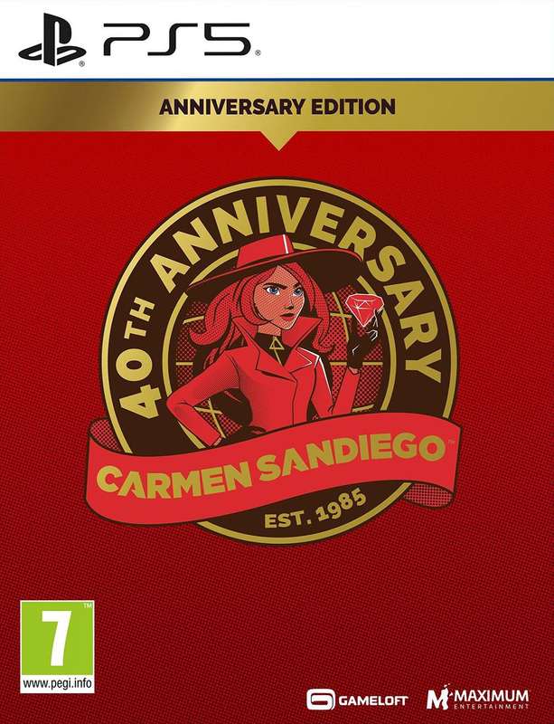Carmen Sandiego - 40th Anniversary Edition (PS5)(New) - Maximum Games 150G