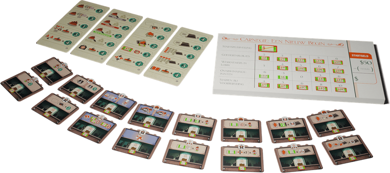 Carnegie: Departments & Donations Expansion (New) - Pegasus Spiele 350G