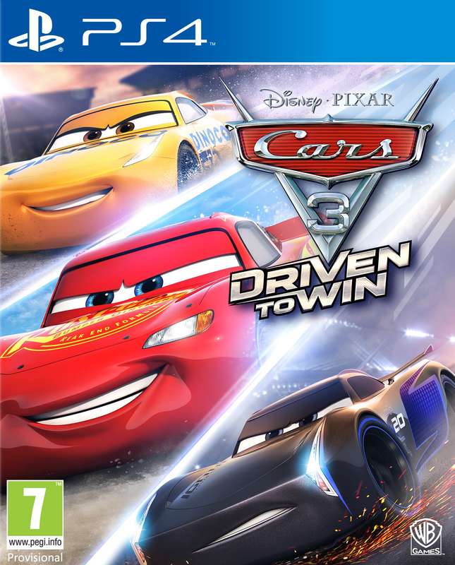 Cars 3: Driven to Win (PS4)(New) - Warner Bros. Interactive Entertainment 90G