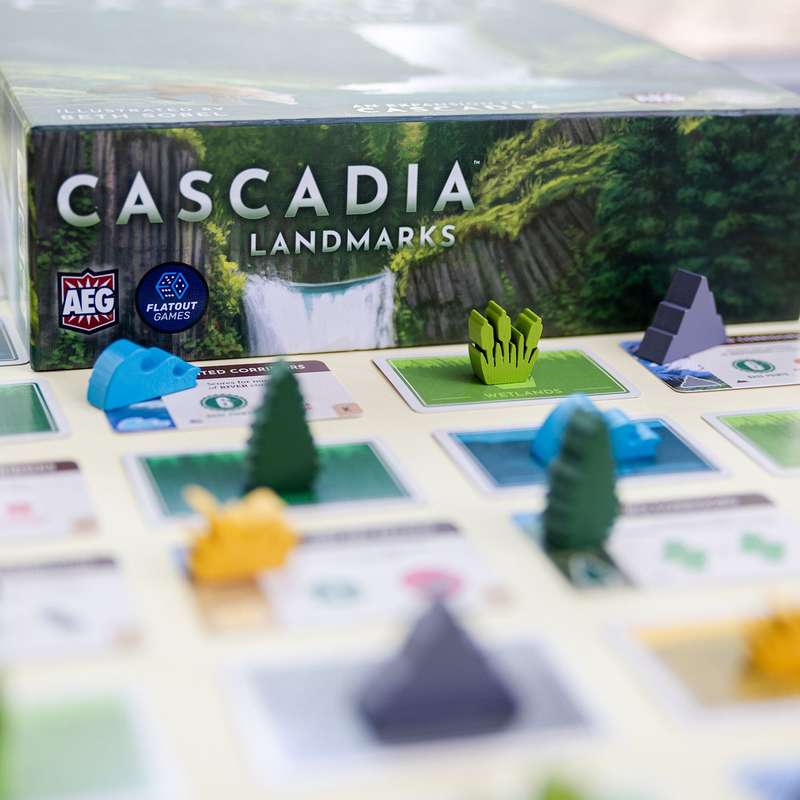 Cascadia: Landmarks Expansion (New) - Alderac Entertainment Group / AEG 1000G
