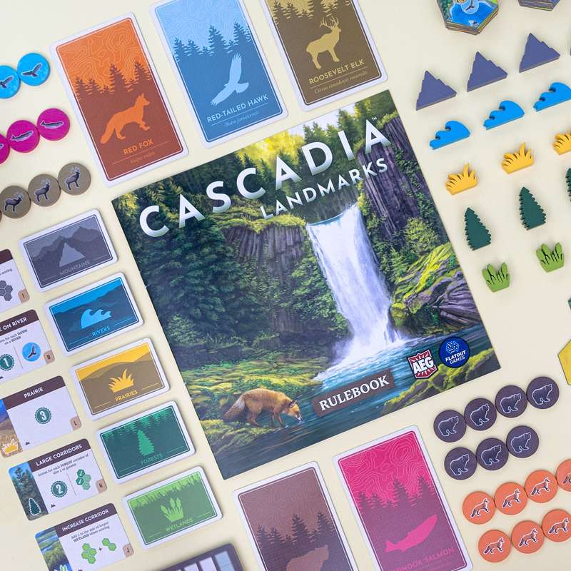 Cascadia: Landmarks Expansion (New) - Alderac Entertainment Group / AEG 1000G