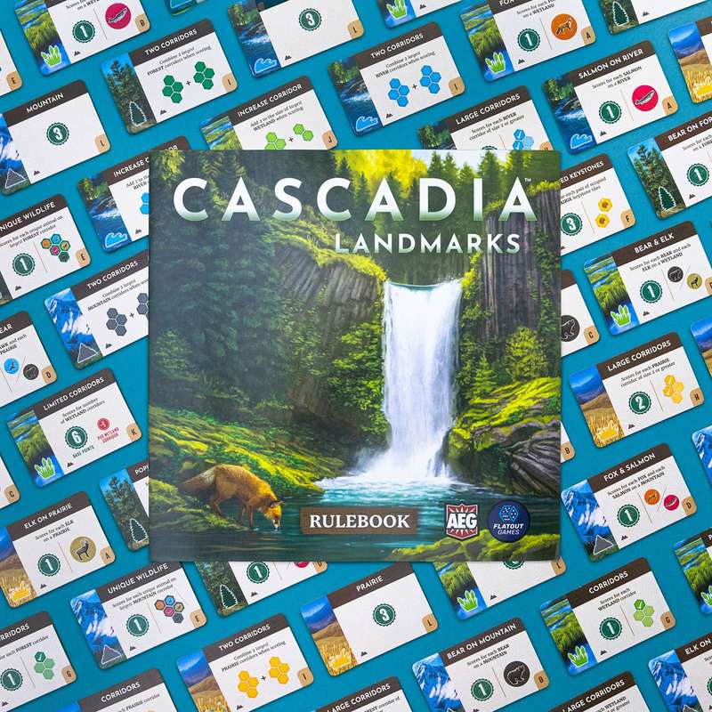 Cascadia: Landmarks Expansion (New) - Alderac Entertainment Group / AEG 1000G