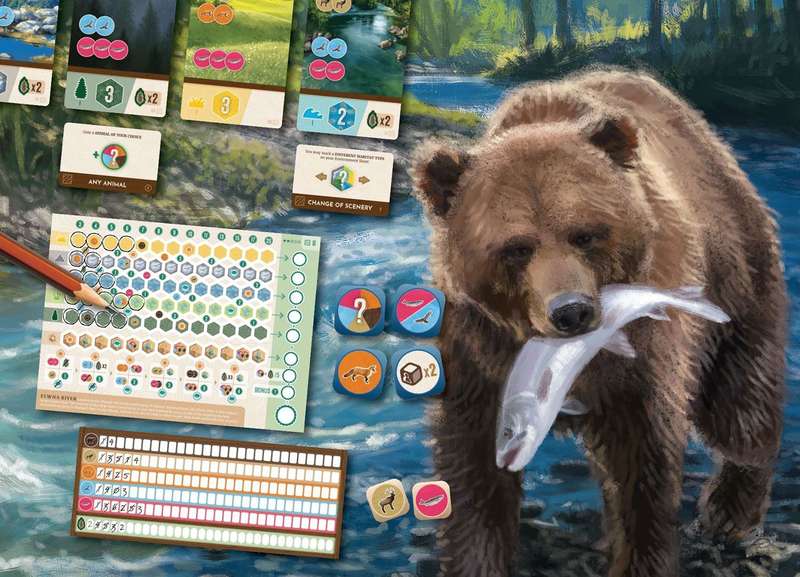 Cascadia: Rolling Rivers (New) - Alderac Entertainment Group / AEG 1000G