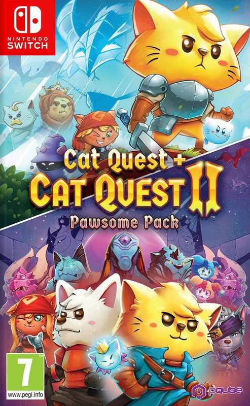 Cat Quest + Cat Quest II - Pawsome Pack (NS / Switch)(New) - PQube 100G