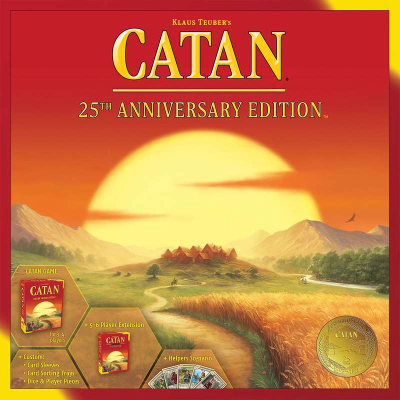 Catan - 25th Anniversary Edition (New) - Catan Studio 2200G