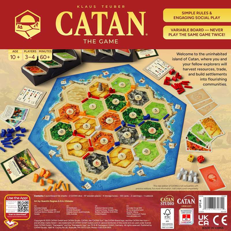 Catan - 6th Edition (New) - Catan Studio 1000G