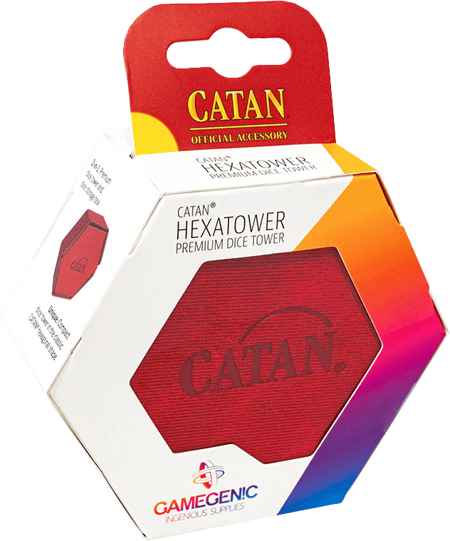 Catan Hexatower - Red (New) - Gamegenic 200G