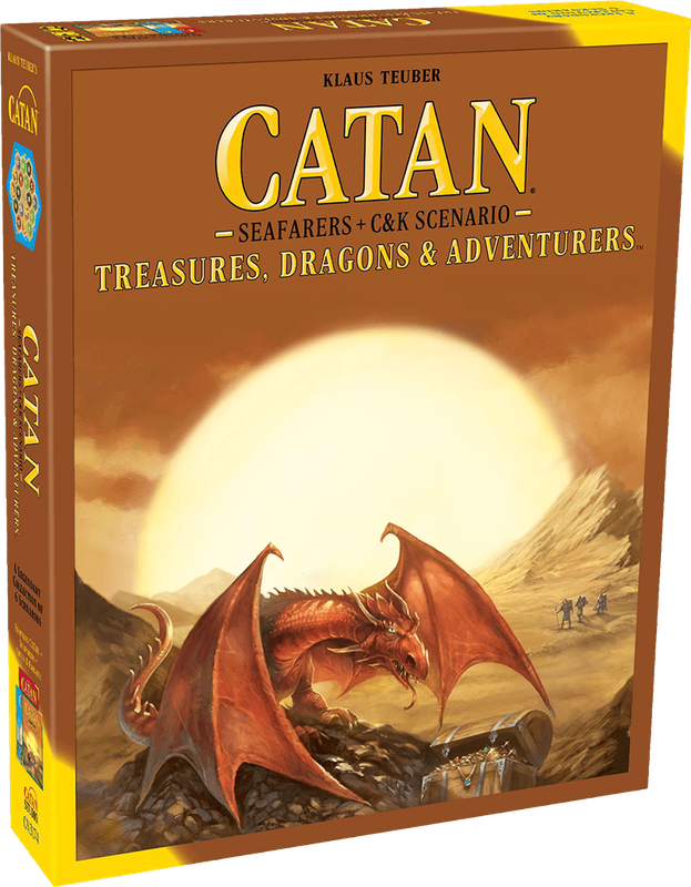 Catan: Seafarers and Cities & Knights Scenario - Treasures, Dragons & Adventurers (New) - Catan