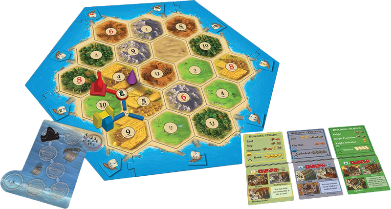 Catan: Cities & Knights Expansion (New) - Catan Studio 1000G