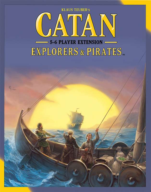Catan: Explorers & Pirates - 5-6 Player Extension (New) - Catan Studio 1000G