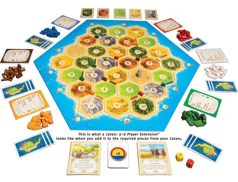 Catan: Seafarers - 5-6 Player Extension (New) - Catan Studio 500G