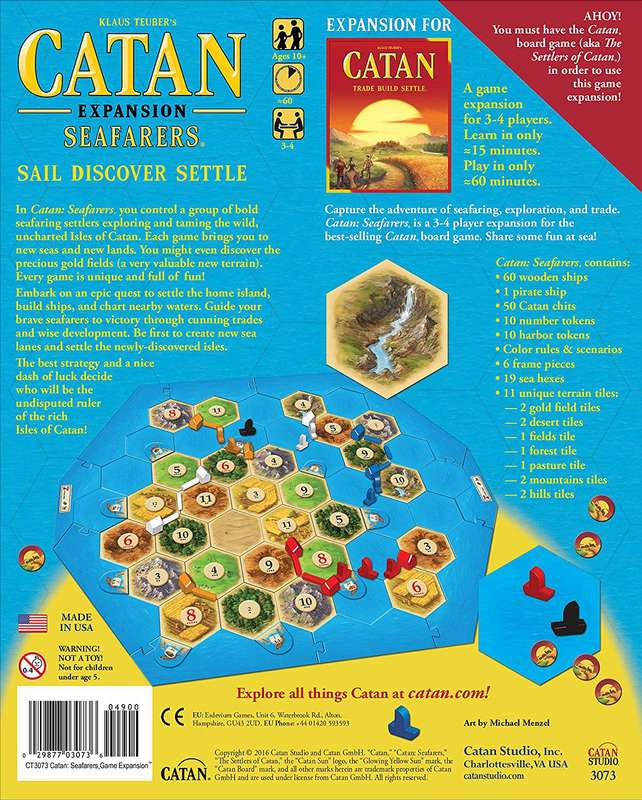 Catan: Seafarers Expansion (New) - Catan Studio 1000G