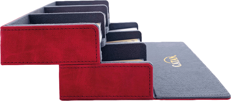 Catan Trading Post - Convertible Card Tray - Red (New) - Gamegenic 500G