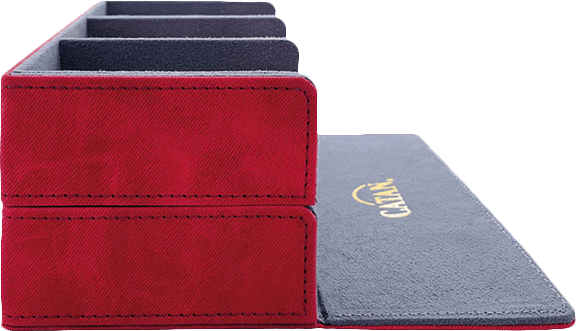 Catan Trading Post - Convertible Card Tray - Red (New) - Gamegenic 500G
