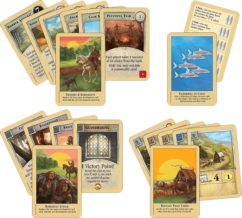 Catan: Traders & Barbarians Expansion (New) - Catan Studio 1000G
