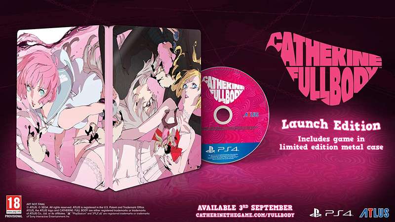 Catherine: Full Body - Launch Edition (PS4)(New) - SEGA 200G
