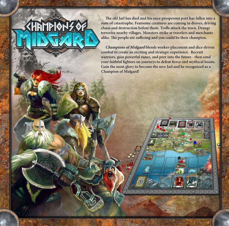 Champions of Midgard (New) - Grey Fox Games 1500G
