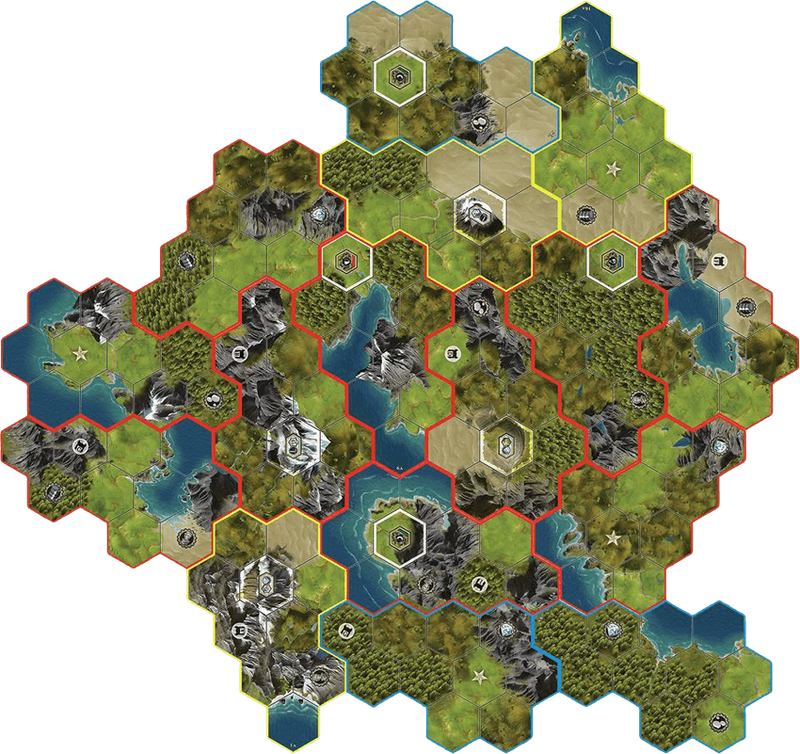 Civilization: A New Dawn (New) - Fantasy Flight Games 1500G