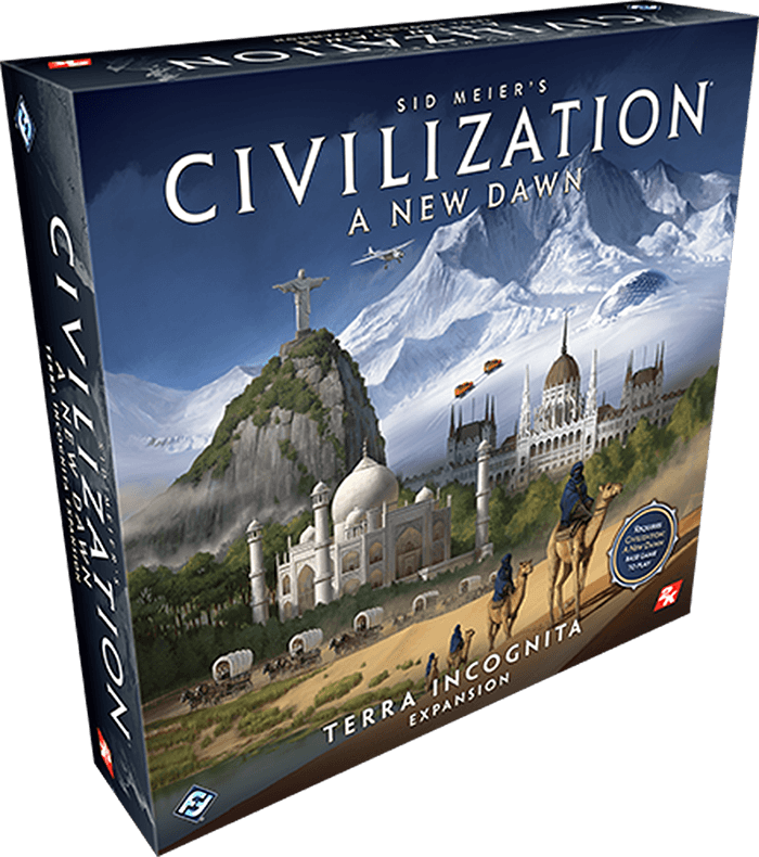 Civilization: A New Dawn - Terra Incognita Expansion (New) - Fantasy Flight Games 1500G