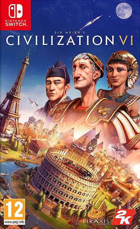 Civilization VI (NS / Switch)(New) - 2K Games 100G