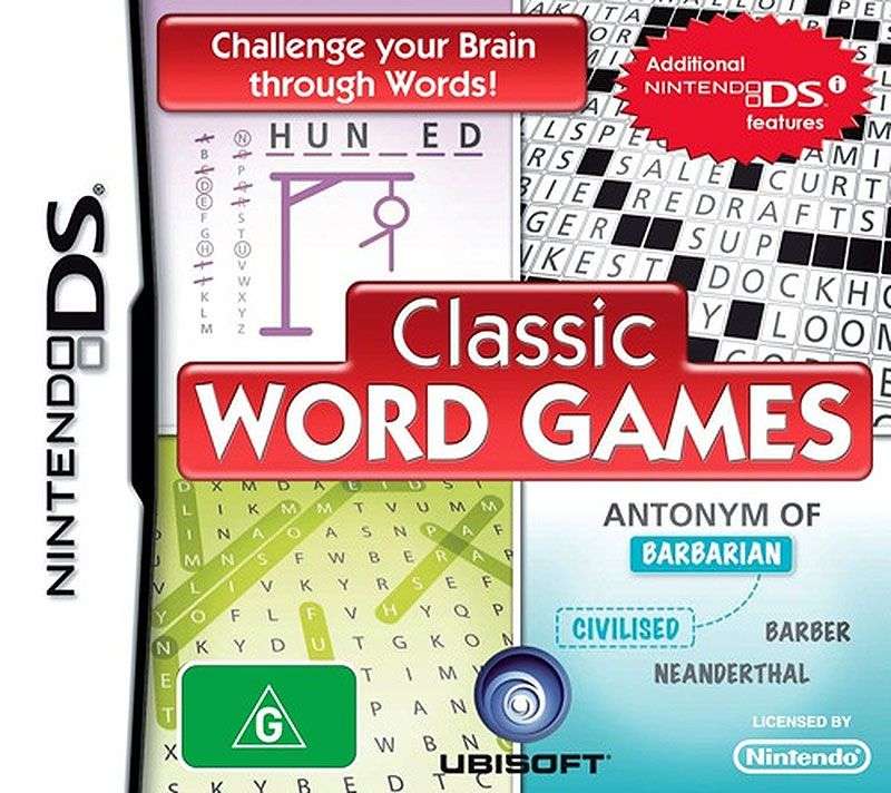 Classic Word Games (NDS)(Pwned) - Ubisoft 110G