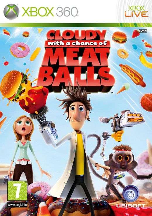 Cloudy With a Chance of Meatballs (Xbox 360)(Pwned) - Ubisoft 130G