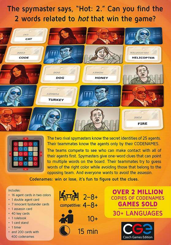 Codenames (New) - Czech Games Edition 650G