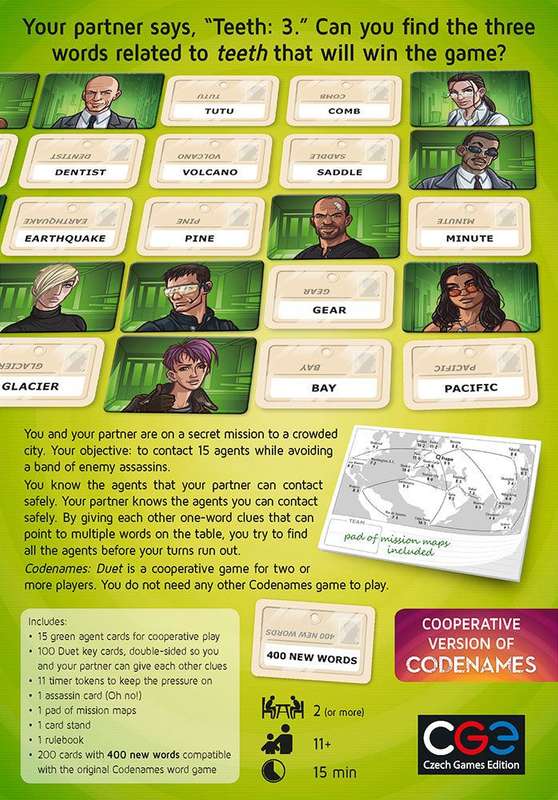 Codenames: Duet (New) - Czech Games Edition 650G