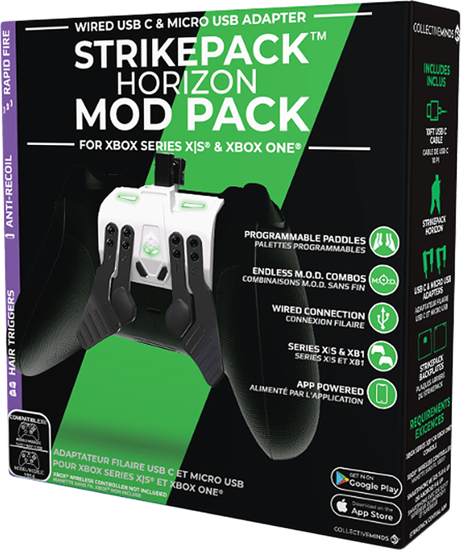 Collective Minds StrikePack Horizon Controller Mod Pack (Xbox One / Series)(New) - Collective Minds
