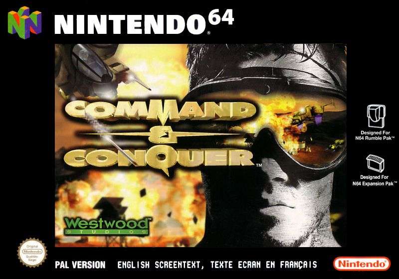 Command & Conquer (Cart Only)(N64)(Pwned) - Nintendo 130G