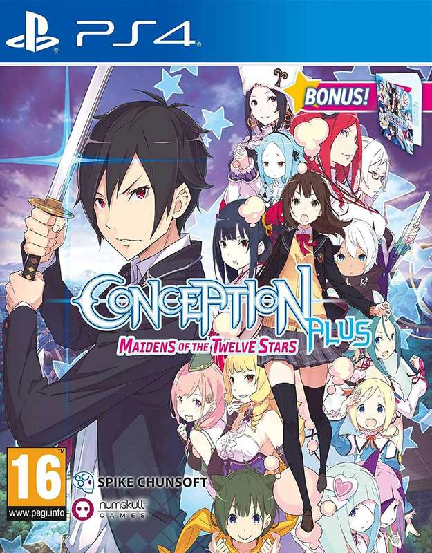 Conception Plus: Maidens of the Twelve Stars (PS4)(New) - Numskull Games 90G