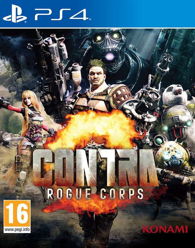 Contra: Rogue Corps (PS4)(New) - Konami 90G