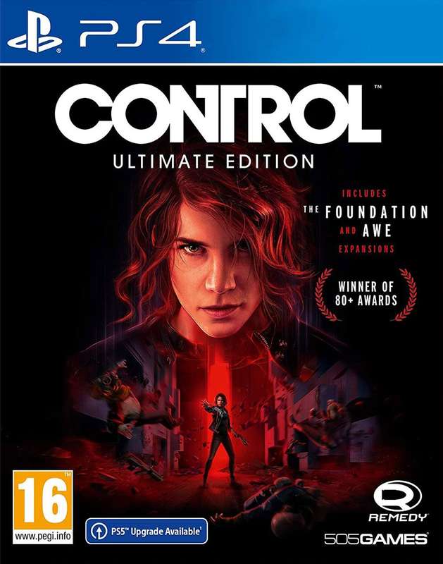 Control - Ultimate Edition (PS4)(New) - 505 Games 90G