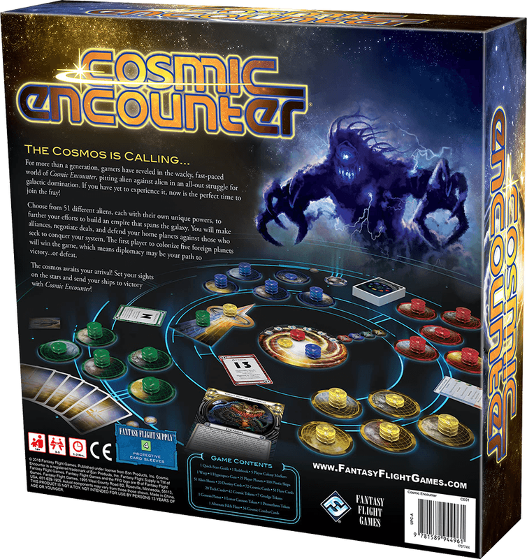 Cosmic Encounter - 42nd Anniversary Edition (New) - Fantasy Flight Games 2000G