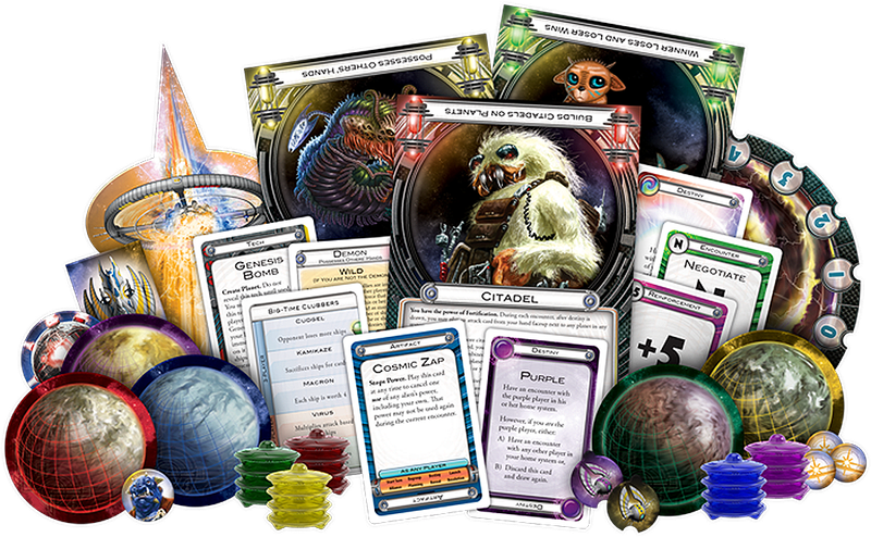 Cosmic Encounter - 42nd Anniversary Edition (New) - Fantasy Flight Games 2000G