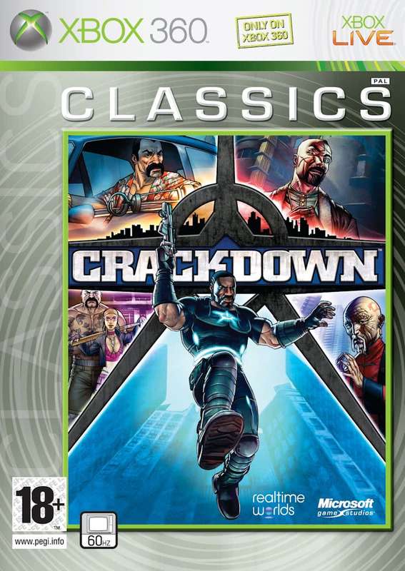Crackdown - Classics (Xbox 360)(Pwned) - Microsoft / Xbox Game Studios 130G