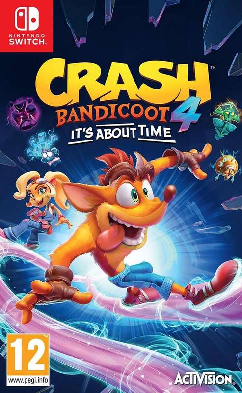 Crash Bandicoot 4 - It's About Time (NS / Switch)(New) - Activision 100G